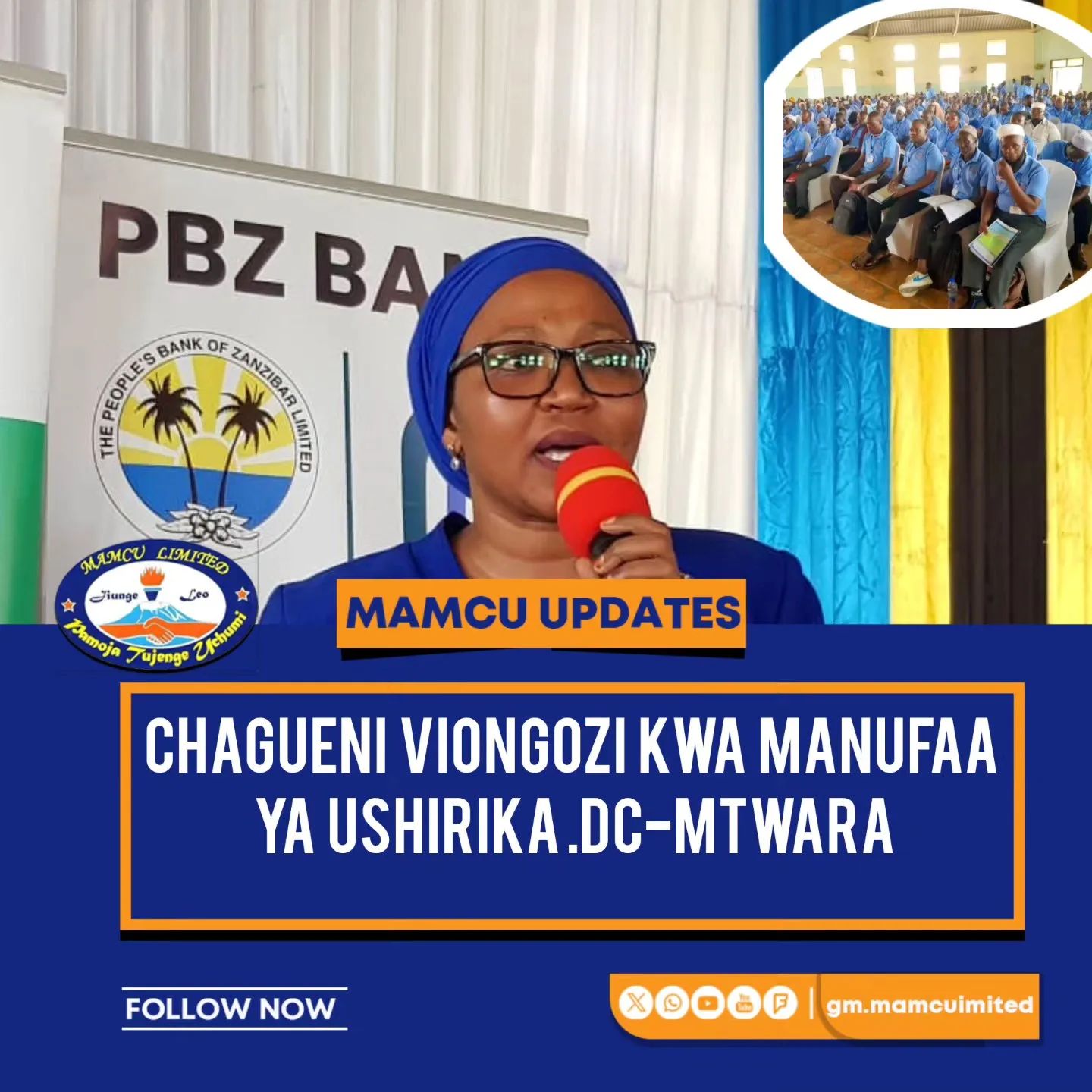 Mkuu wa Wilaya ya Mtwara Awasihi Wanachama wa MAMCU Kuchagua Viongozi Watakaoleta Manufaa